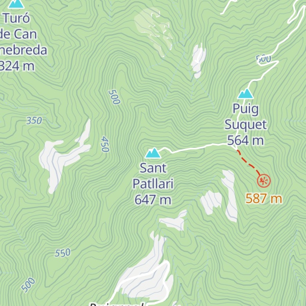 Map of Sant Patllari