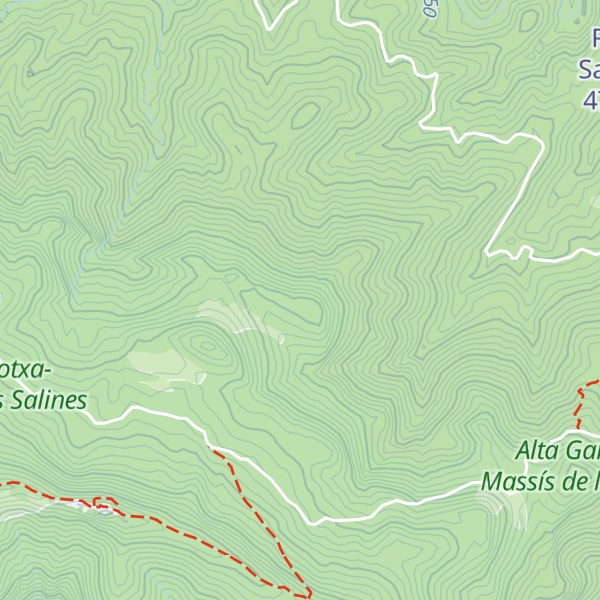 Map of Roca Plana
