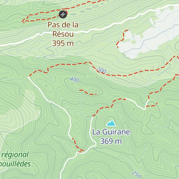 Map of Le Bouichas