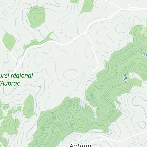 Map of Puech Mégié