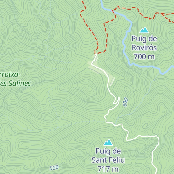 Map of Puig de la Trilla