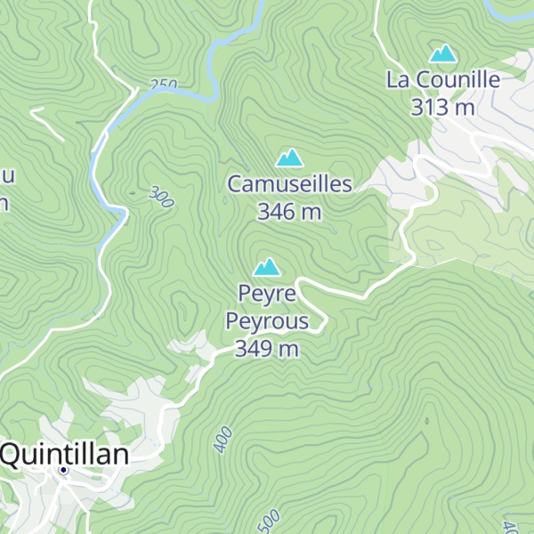 Map of Peyre Peyrous