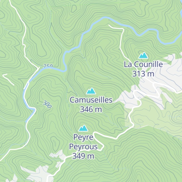 Map of Camuseilles