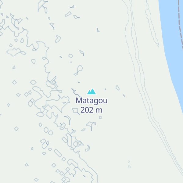 Map of Matagou