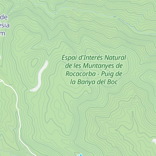 Map of El Turó