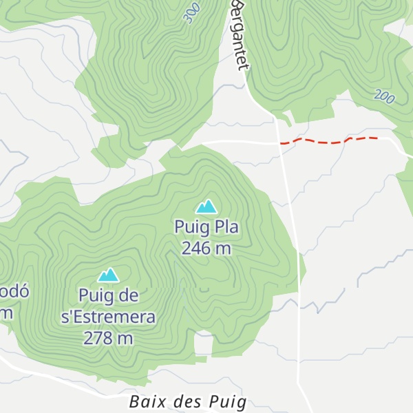 Map of Puig Pla