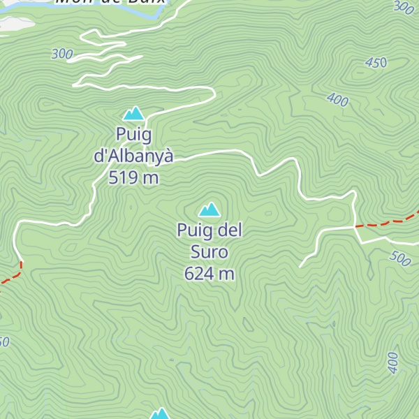 Map of Puig del Suro