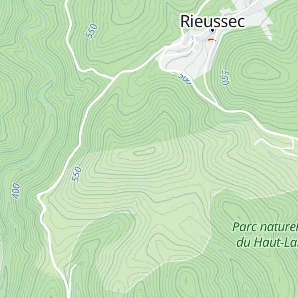 Map of La Tanasse