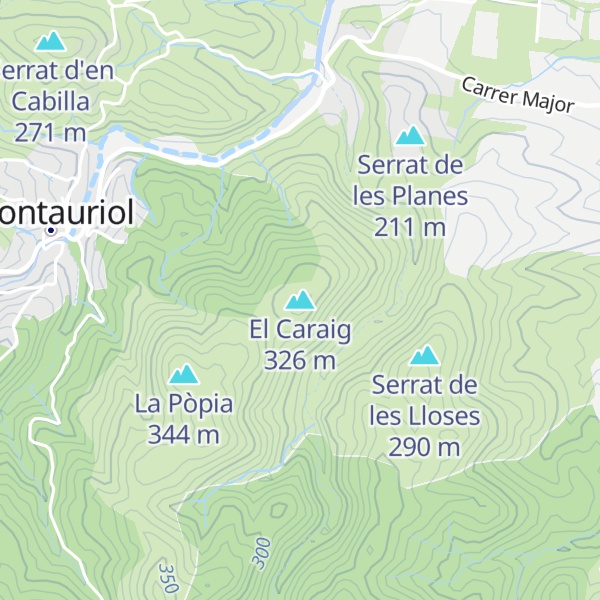 Map of El Caraig