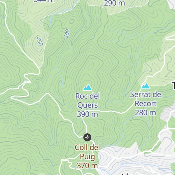 Map of Roc del Quers