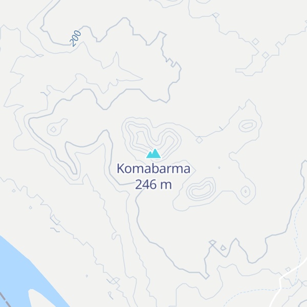 Map of Komabarma