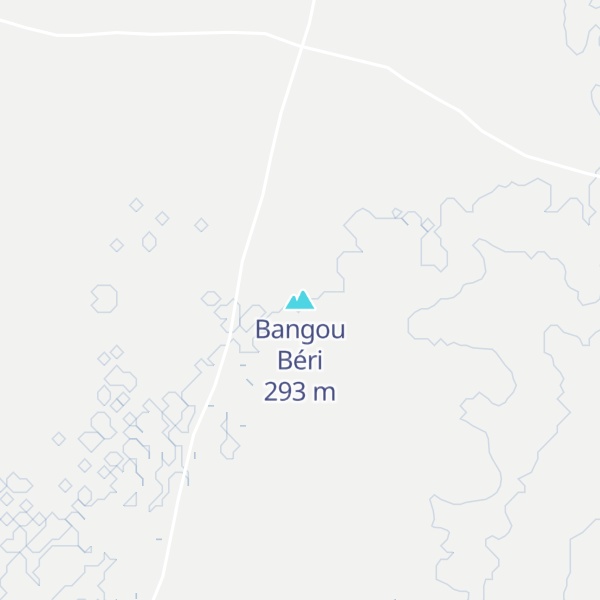 Map of Bangou Béri