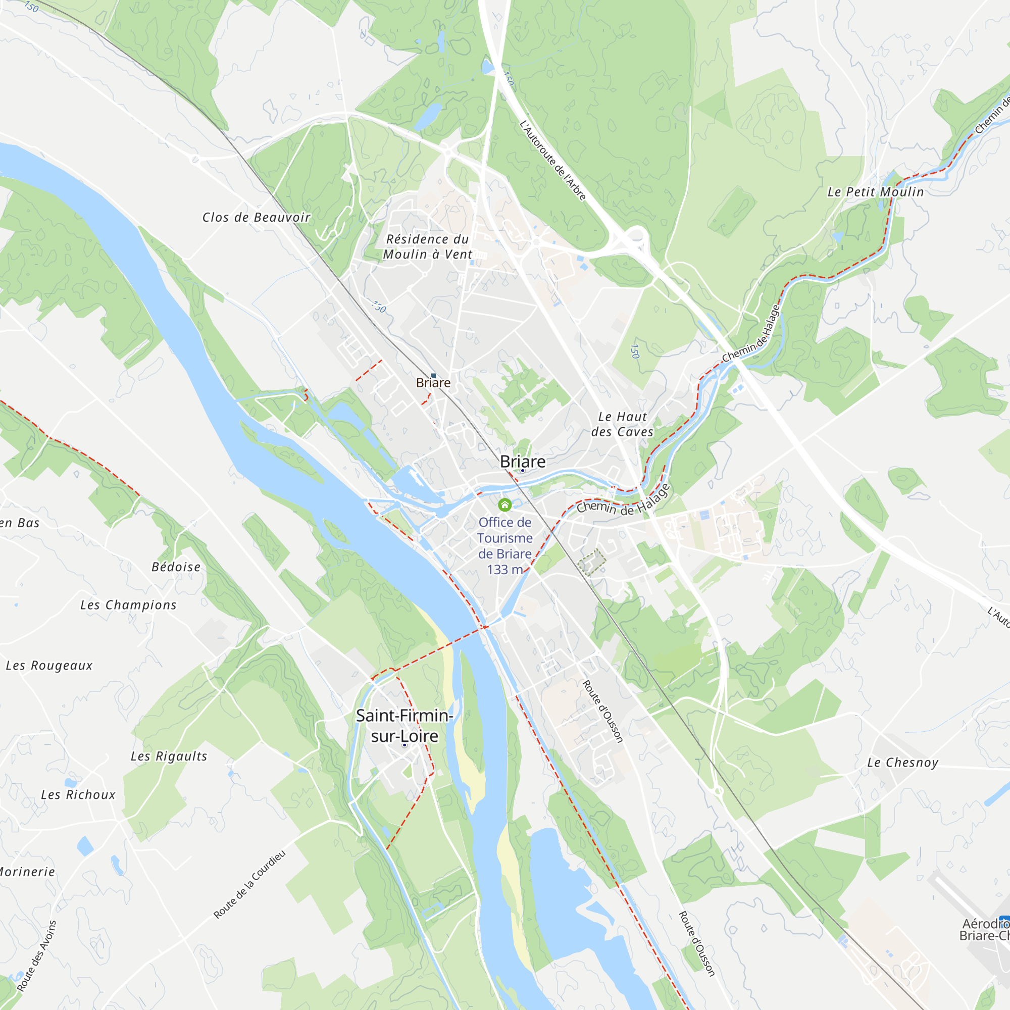 Office de Tourisme de Briare map