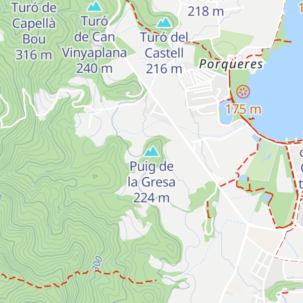 Map of Puig de la Gresa