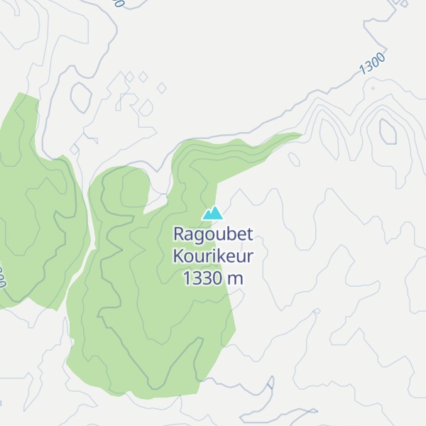 Map of Ragoubet Kourikeur