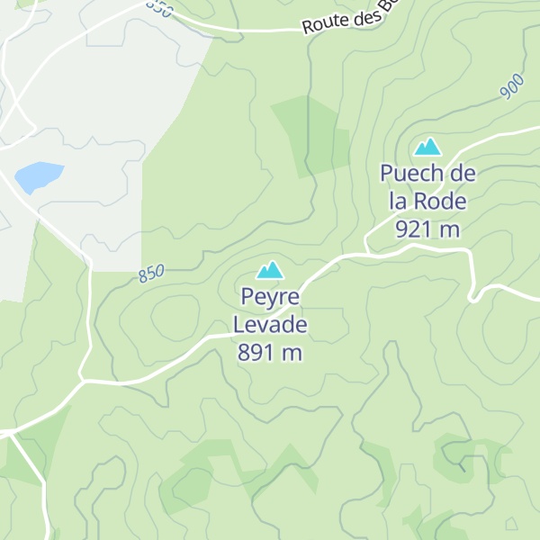 Map of Peyre Levade