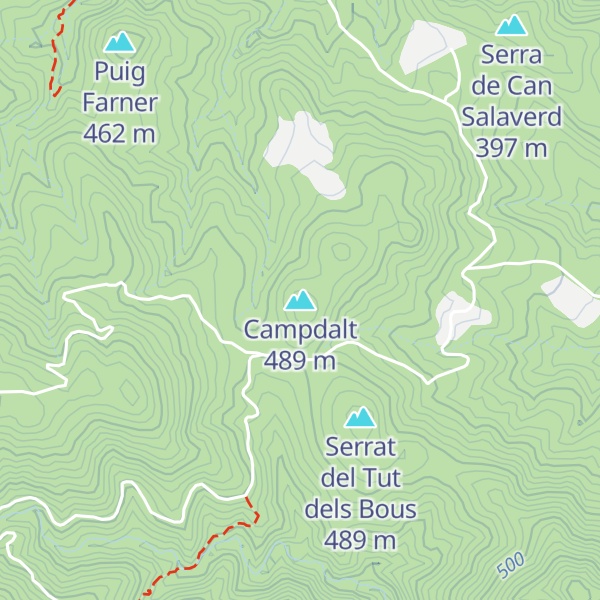 Map of Campdalt