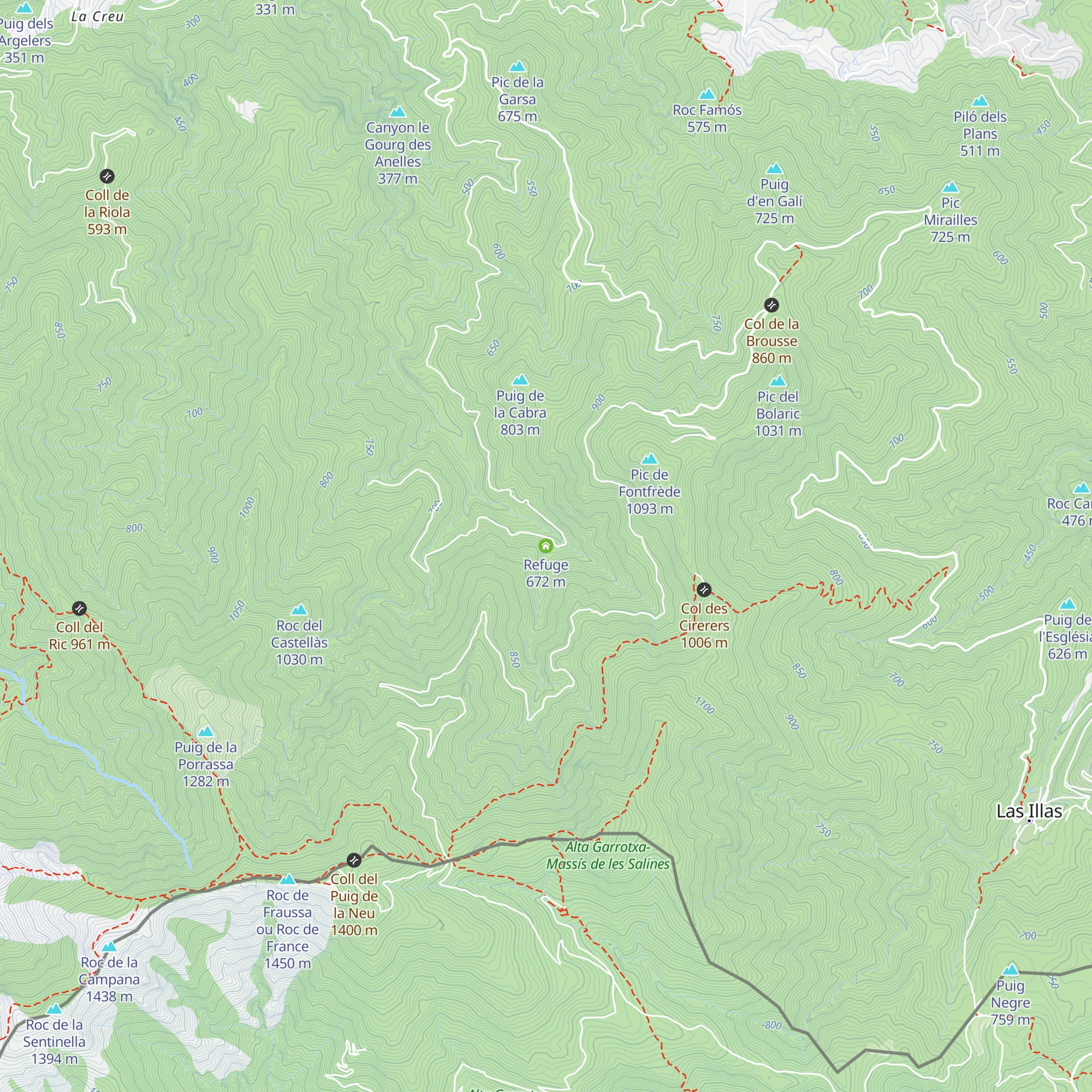 Refuge map