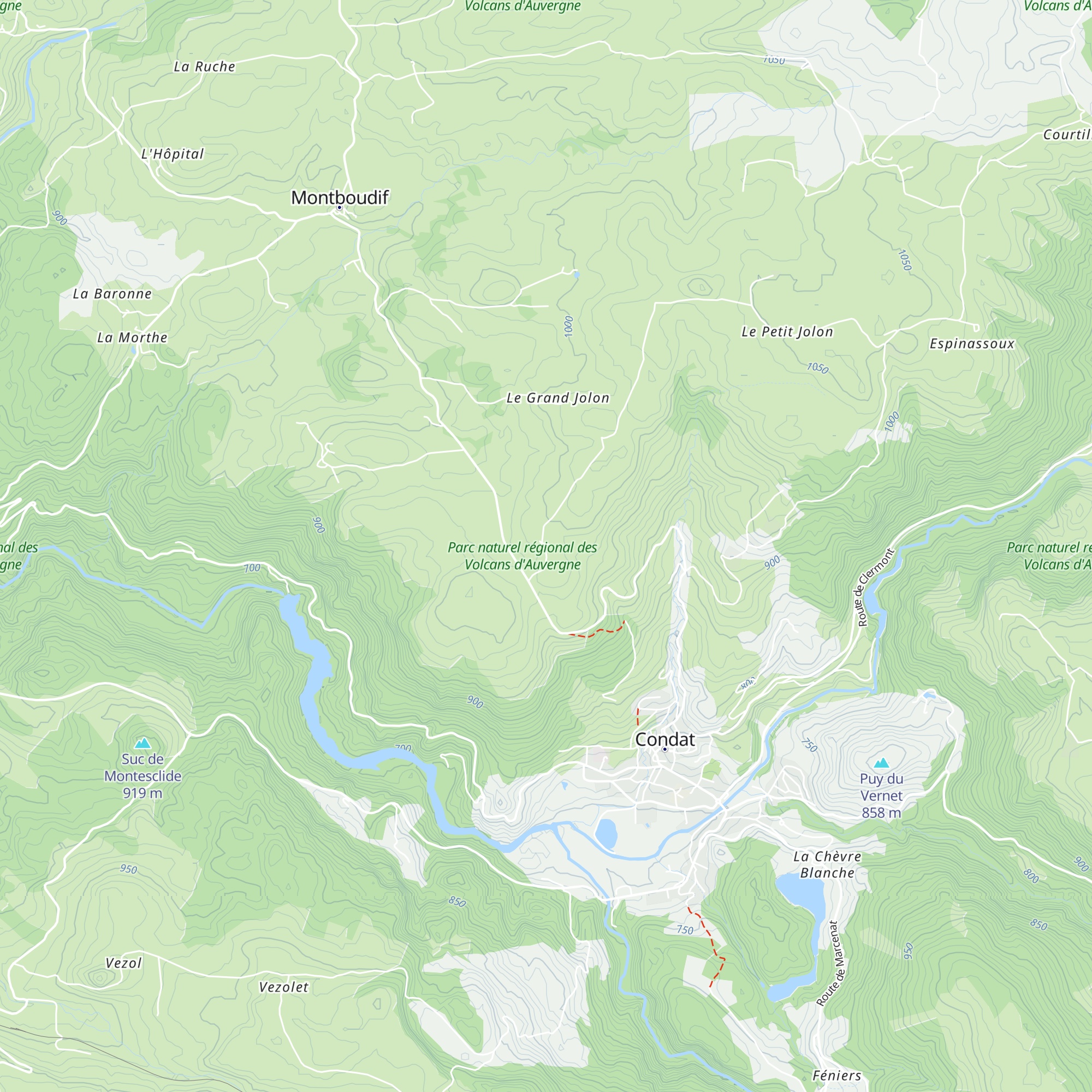 Gîte de France map