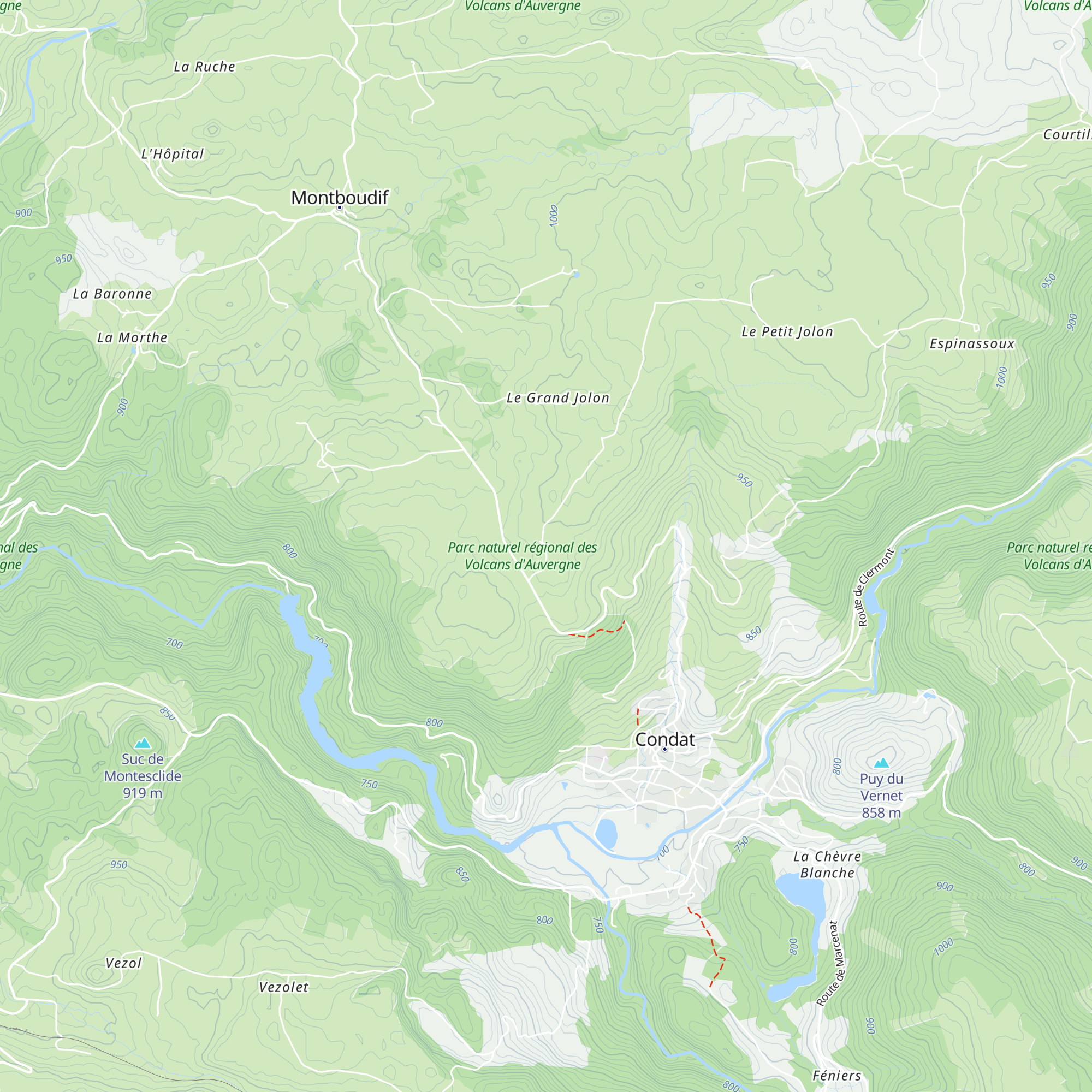 Gîte de France map