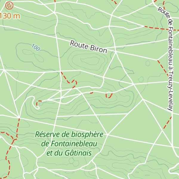 Map of Haut Mont