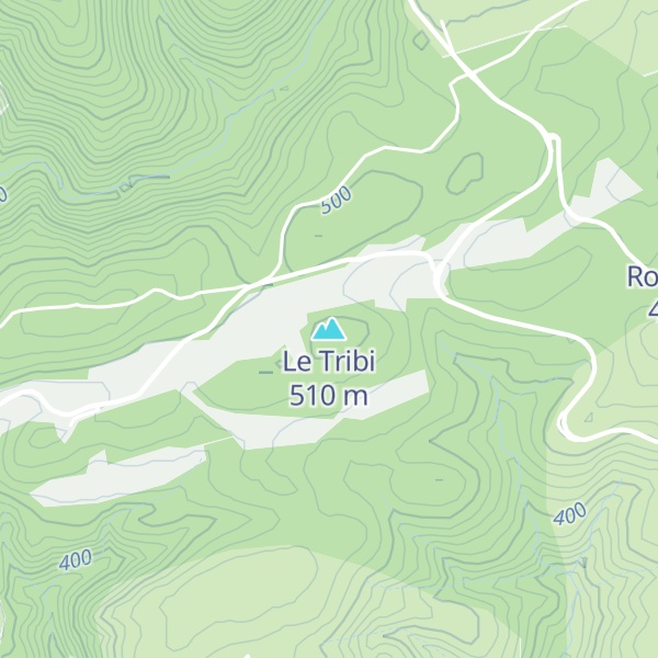 Map of Le Tribi