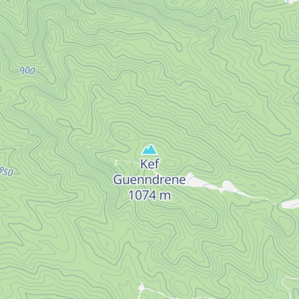 Map of Kef Guenndrene