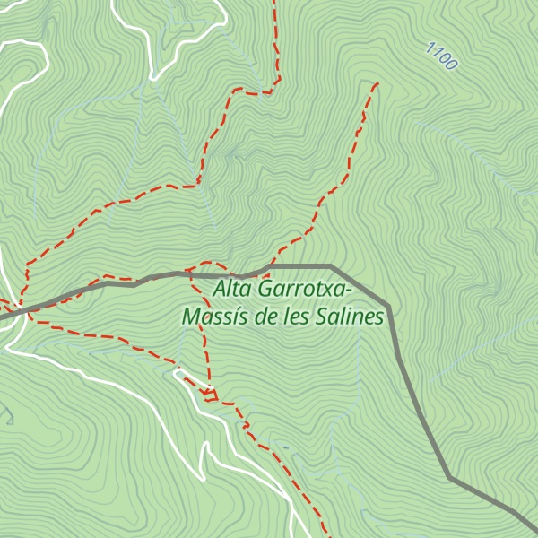 Map of Pic de les Salines