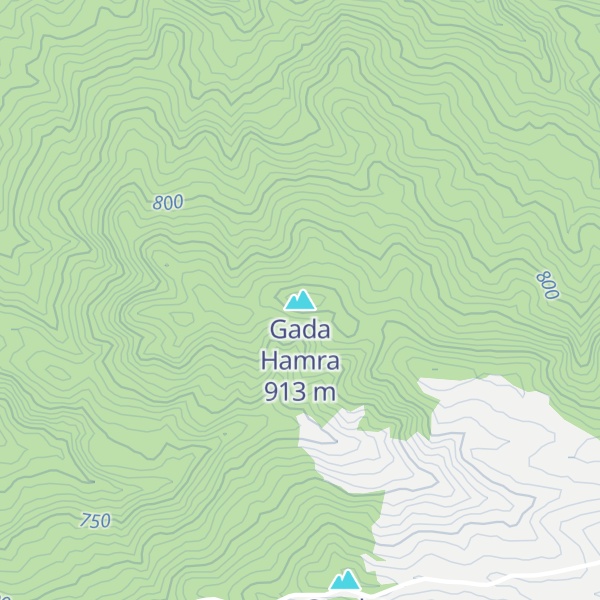 Map of Gada Hamra