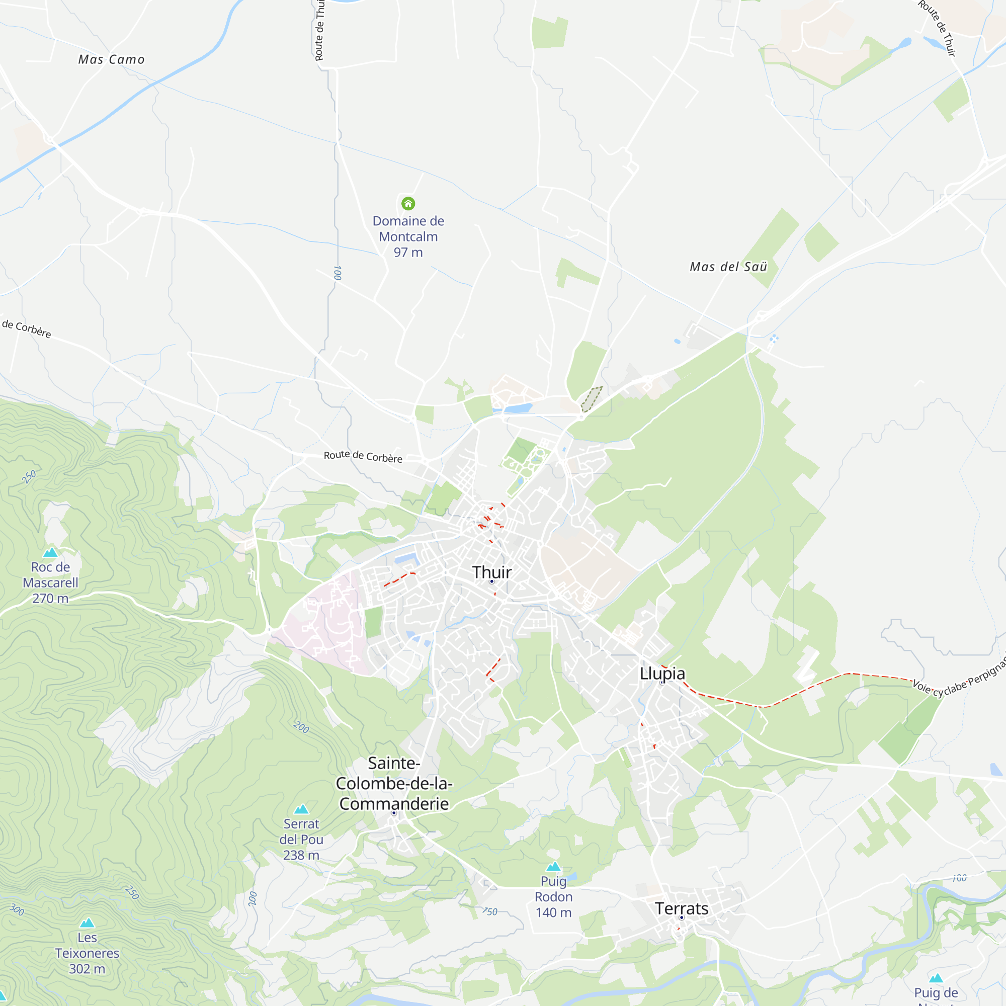 Office de Tourisme Intercommunal Aspres Thuir map