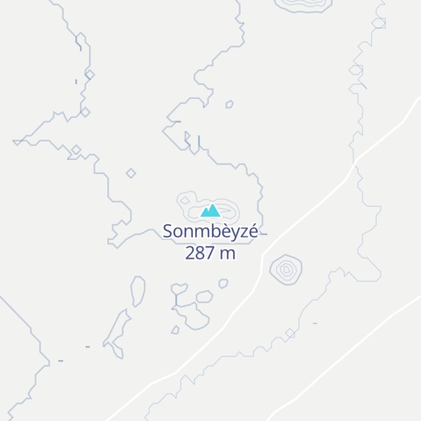 Map of Sonmbèyzé