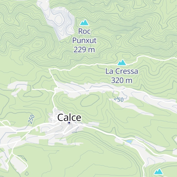 Map of Cabane de las Coumes