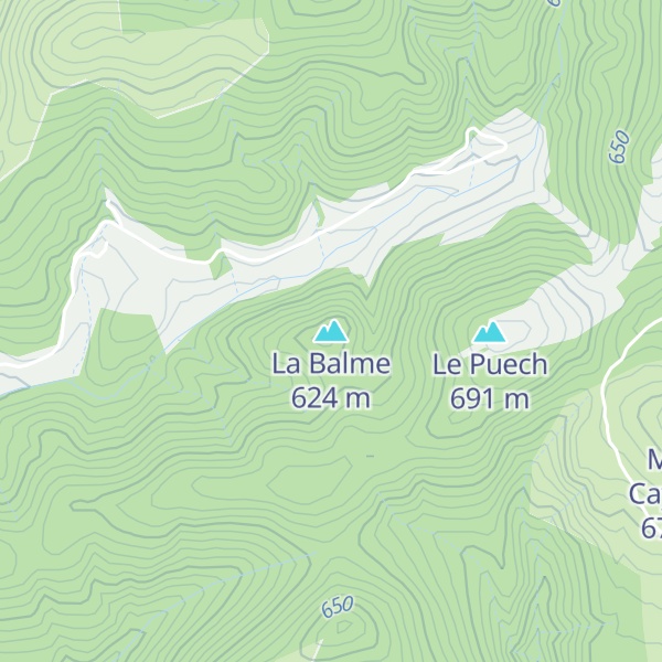 Map of La Balme