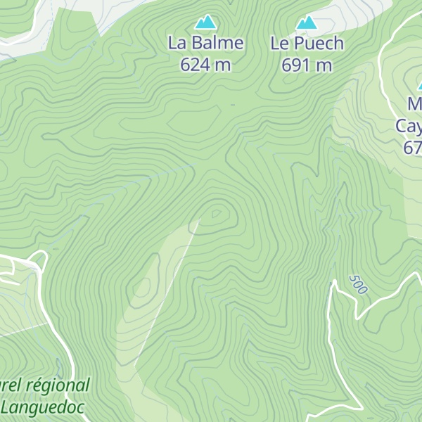Map of Mont Tressou