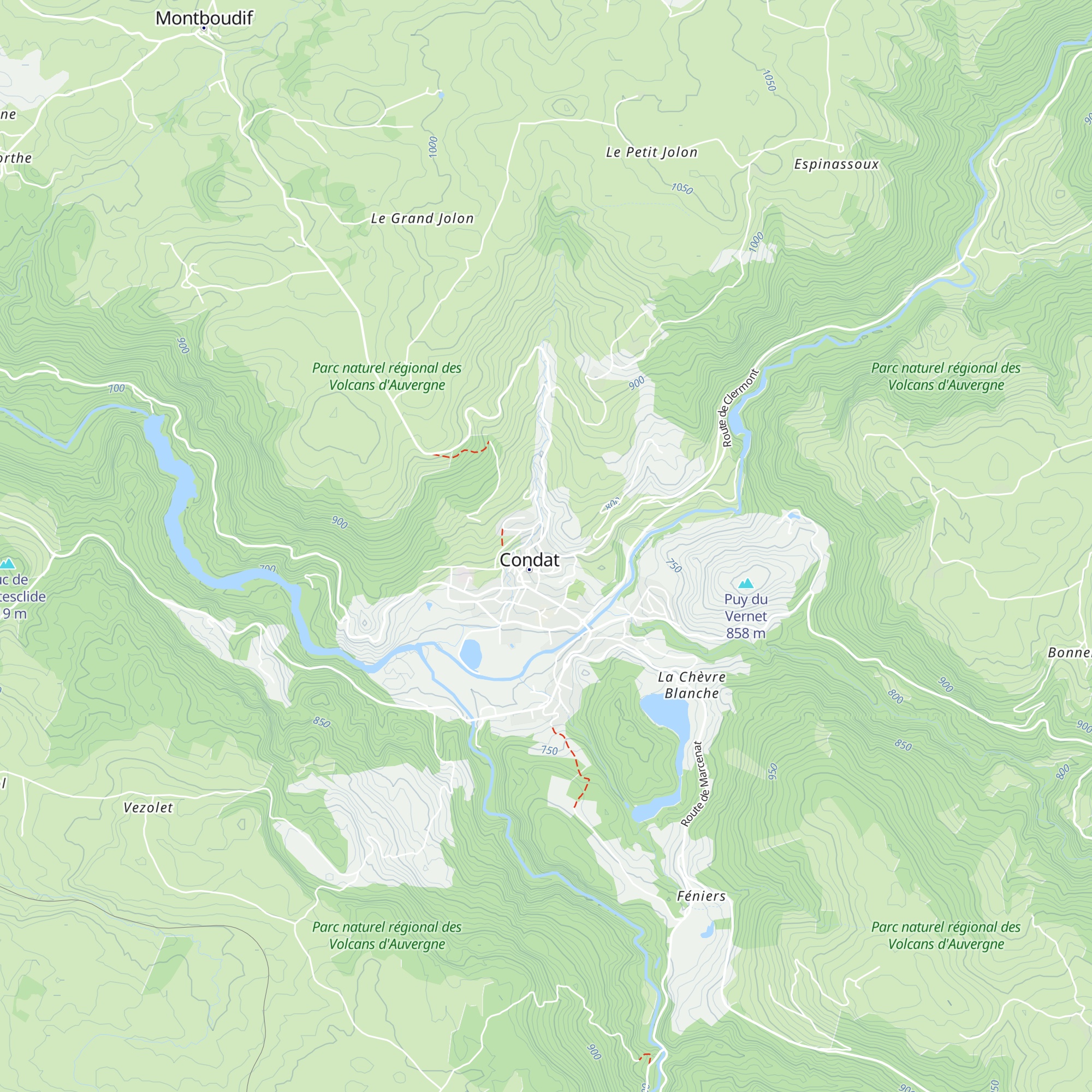 Gîtes du Poulainville map