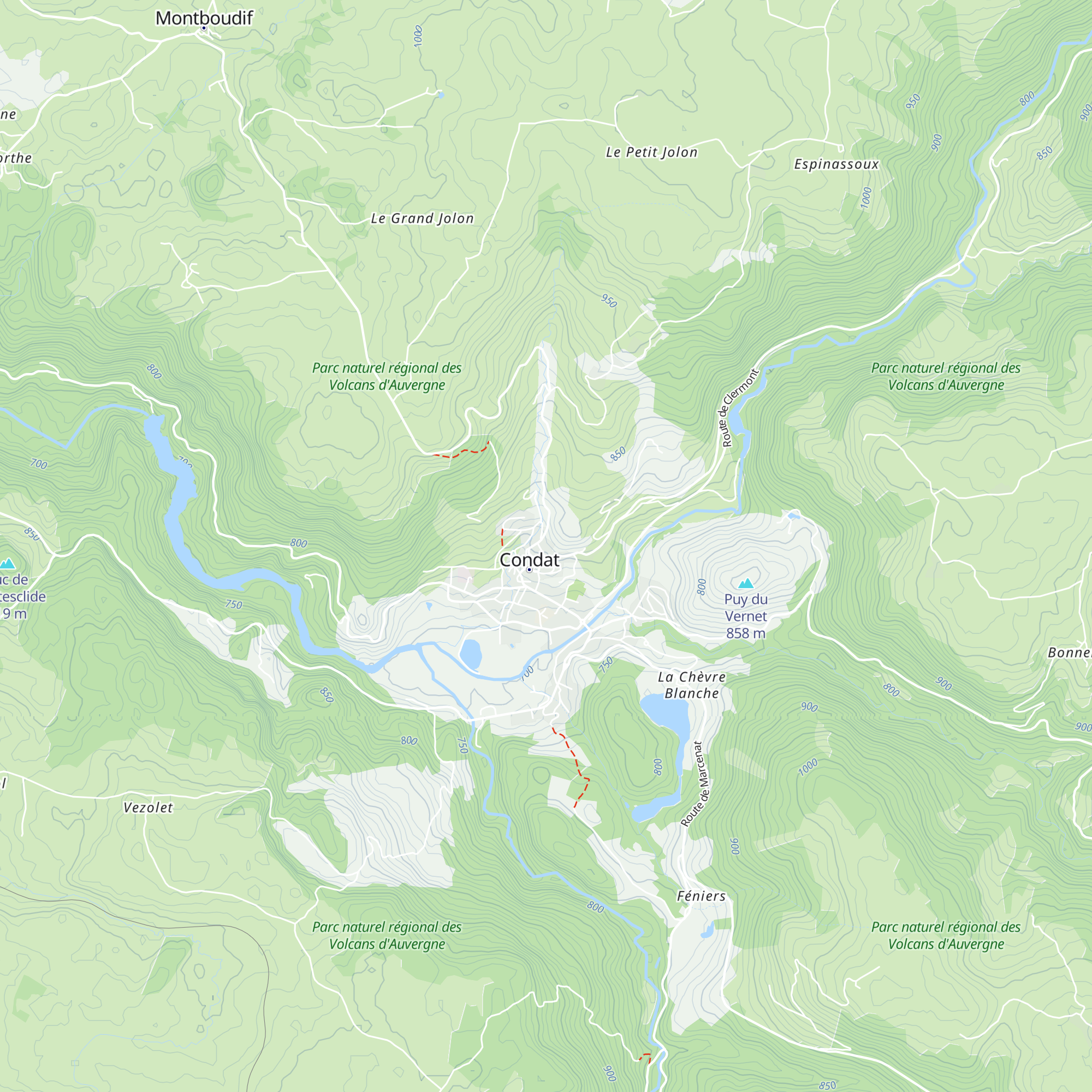 Gîtes du Poulainville map