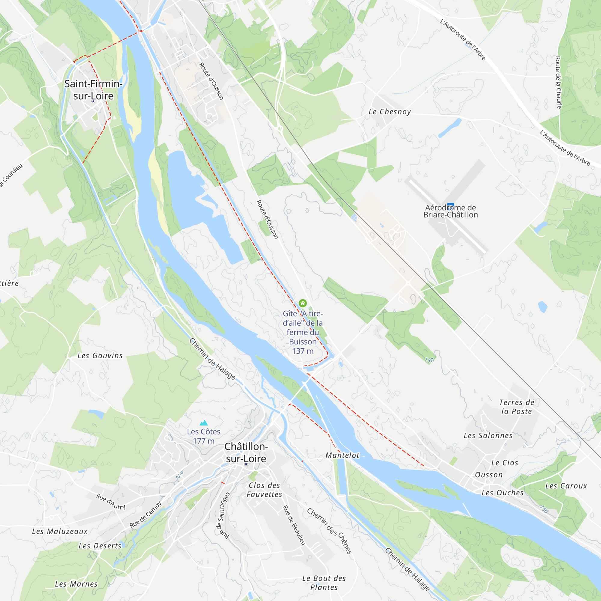 Gîte "Au Clair de Lune" de la ferme du Buisson map