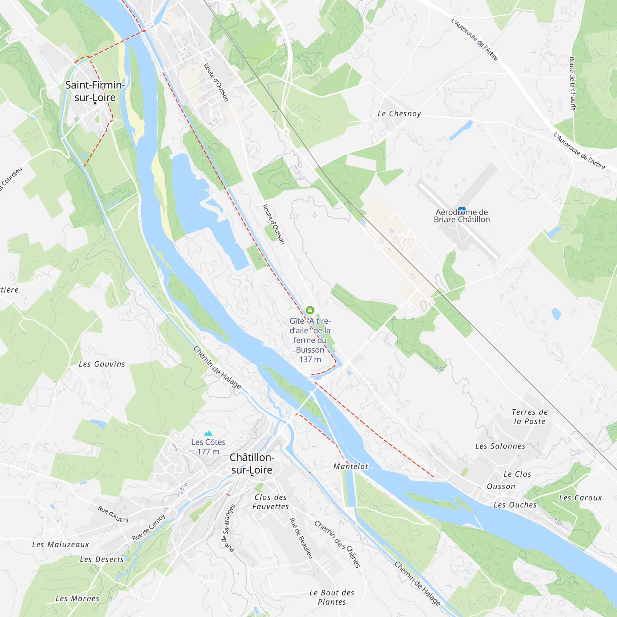 Gîte "L'Orée du Bois" de la ferme du Buisson map