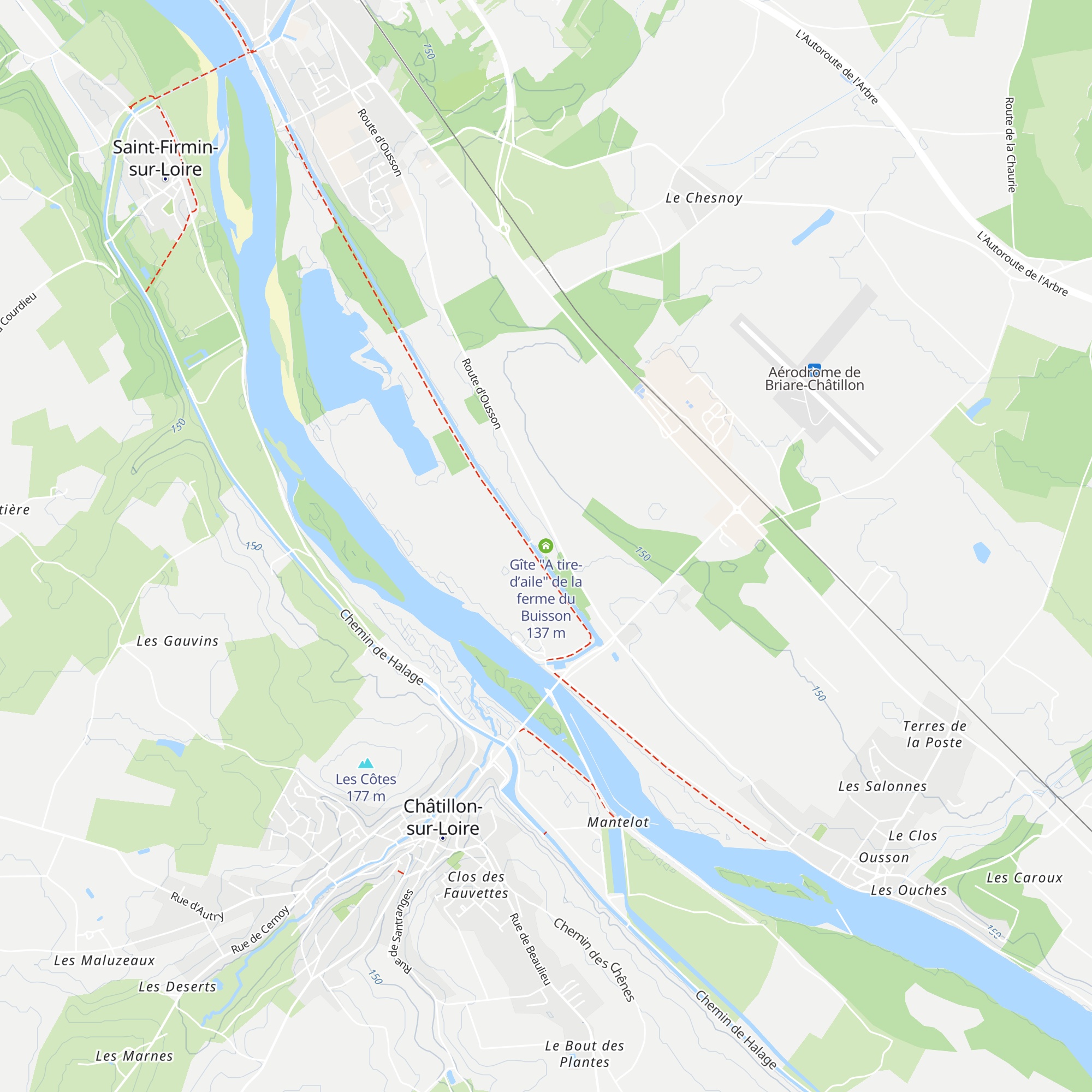 Gîte "A tire-d’aile" de la ferme du Buisson map
