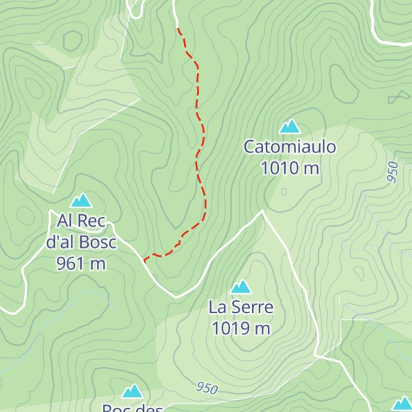 Map of La Jasse dal Baccut