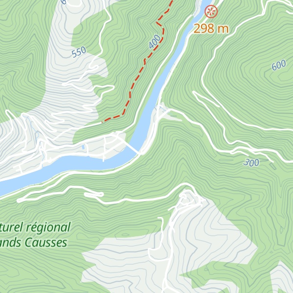 Map of Gîte d'étape communal