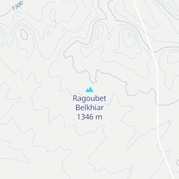 Map of Ragoubet Belkhiar