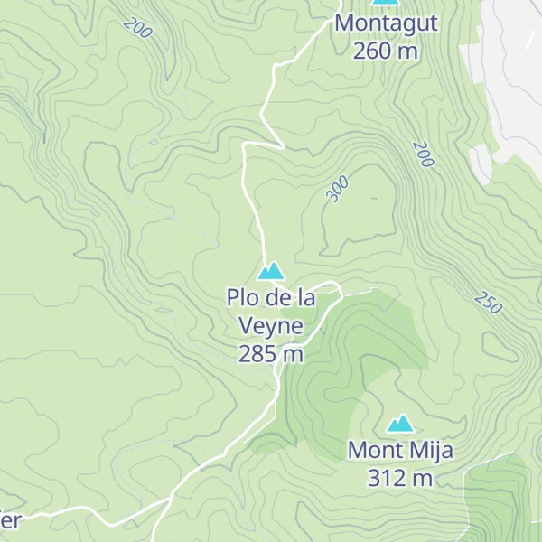 Map of Plo de la Veyne