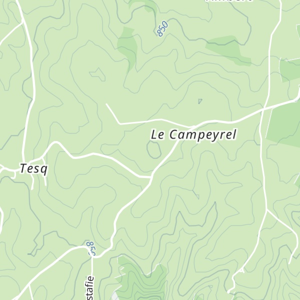 Map of Peyregarde