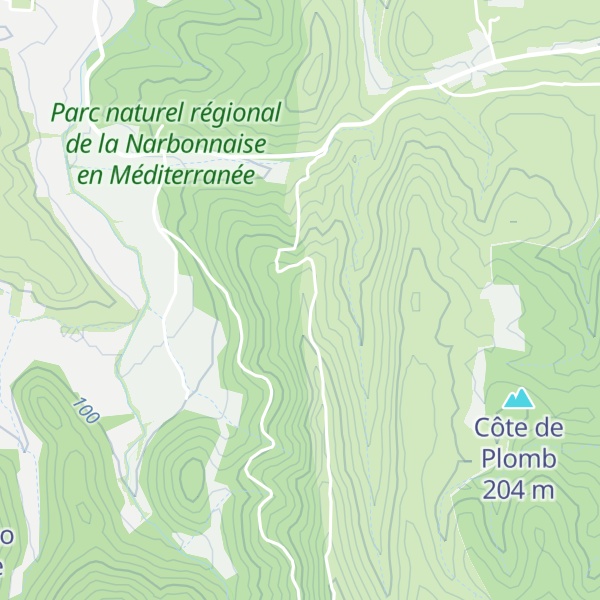 Map of Pech Naudiart