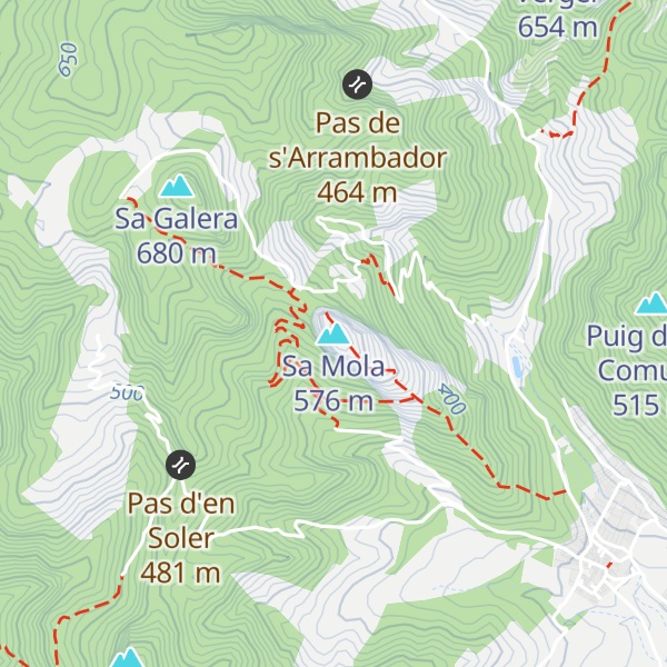 Map of Sa Mola