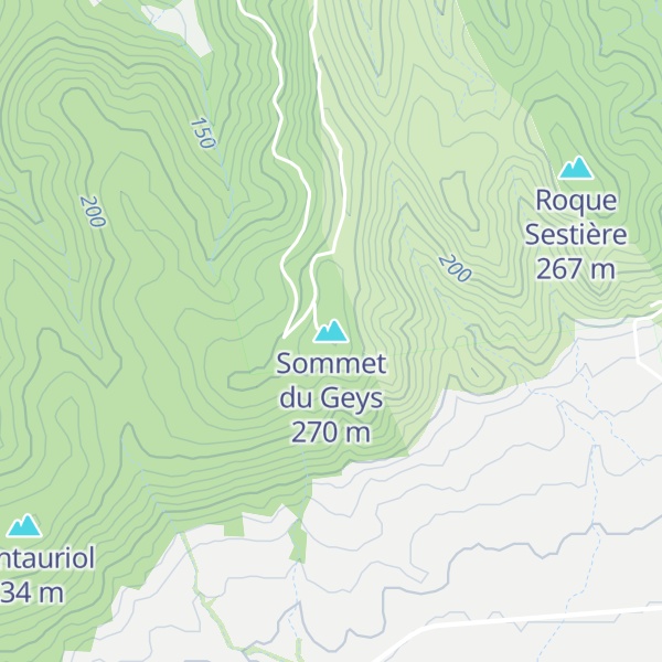 Map of Sommet du Geys