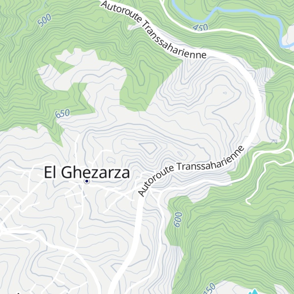 Map of Djebel Rsarsa