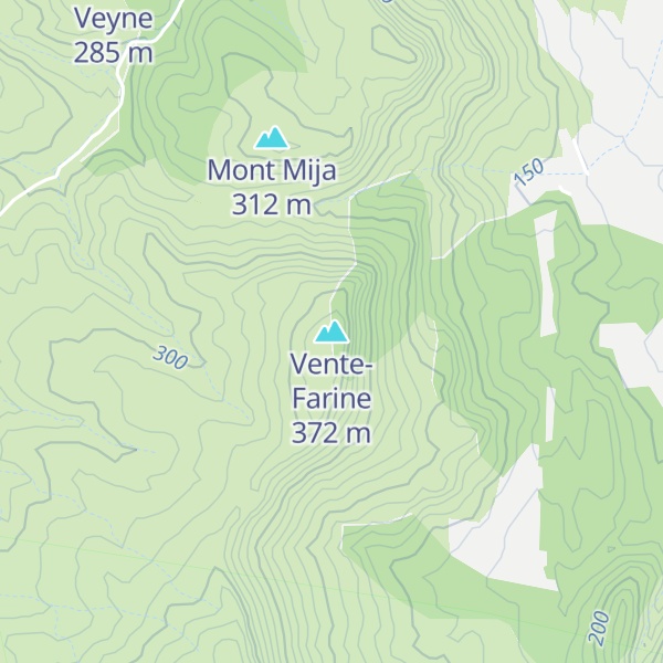 Map of Vente-Farine