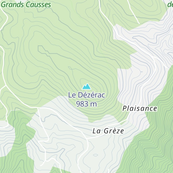 Map of Le Dézérac